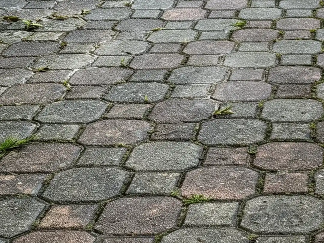 Brudna kostka przed myciem